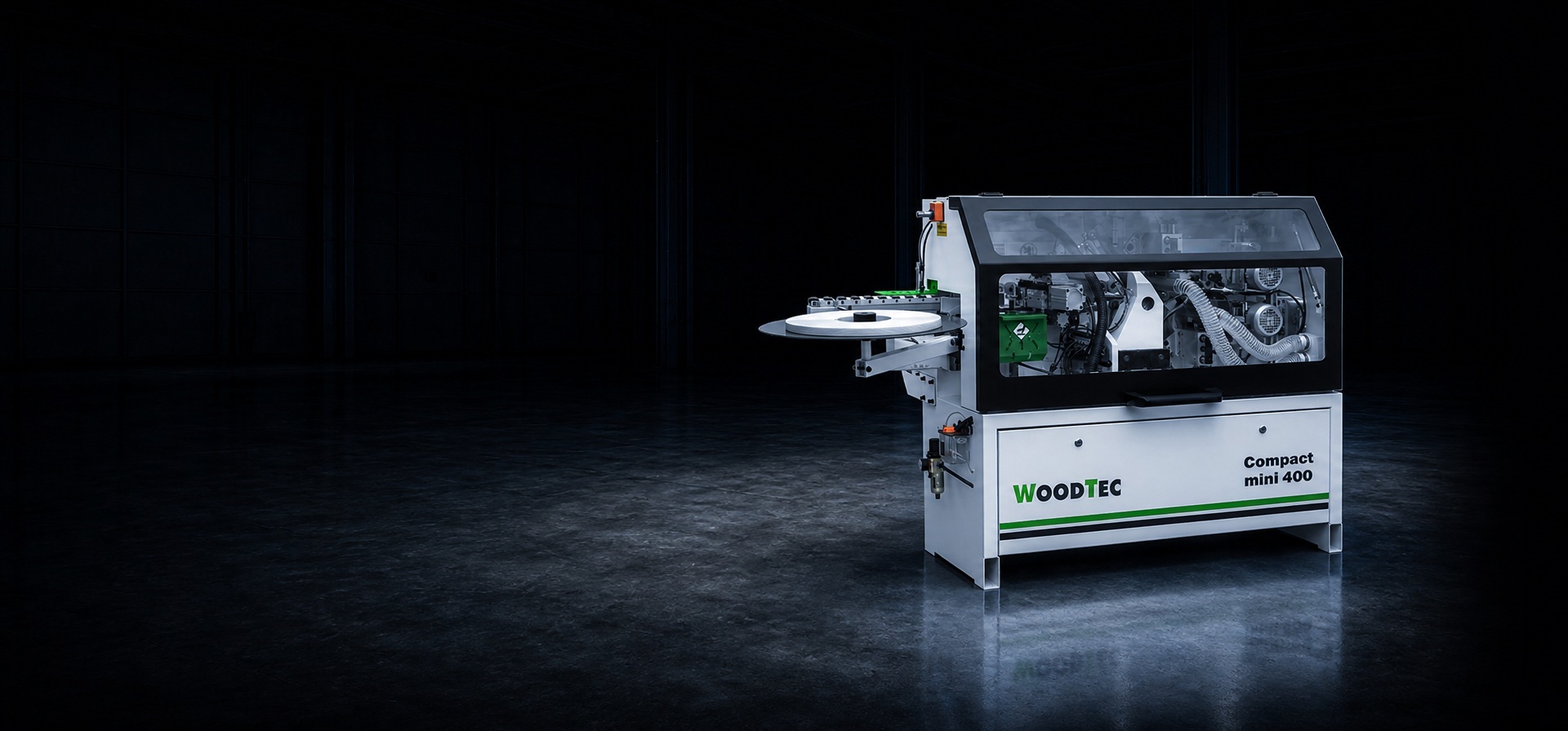 Автоматический кромкооблицовочный станок WoodTec Compact mini 400 главное фото