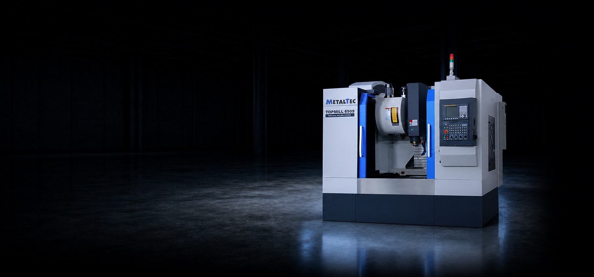 Вертикальный обрабатывающий центр с ЧПУ MetalTec TOPMILL 650S главное фото