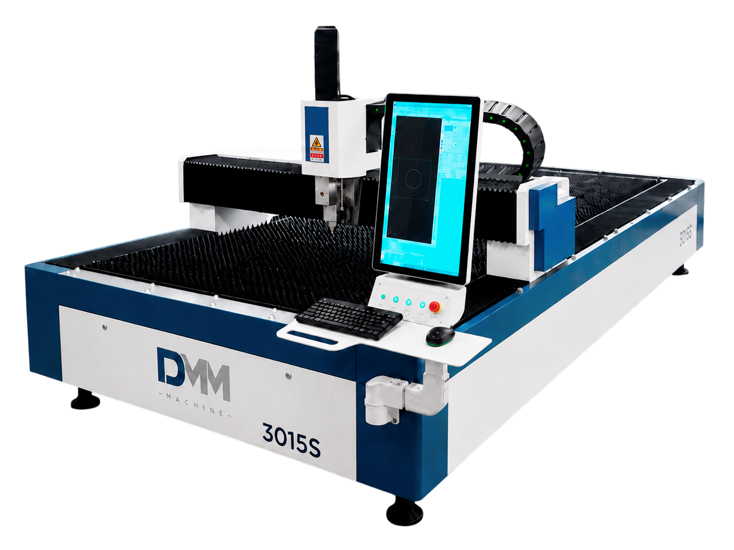Оптоволоконный лазерный станок DMM 3015S (2000W) для резки металла фото