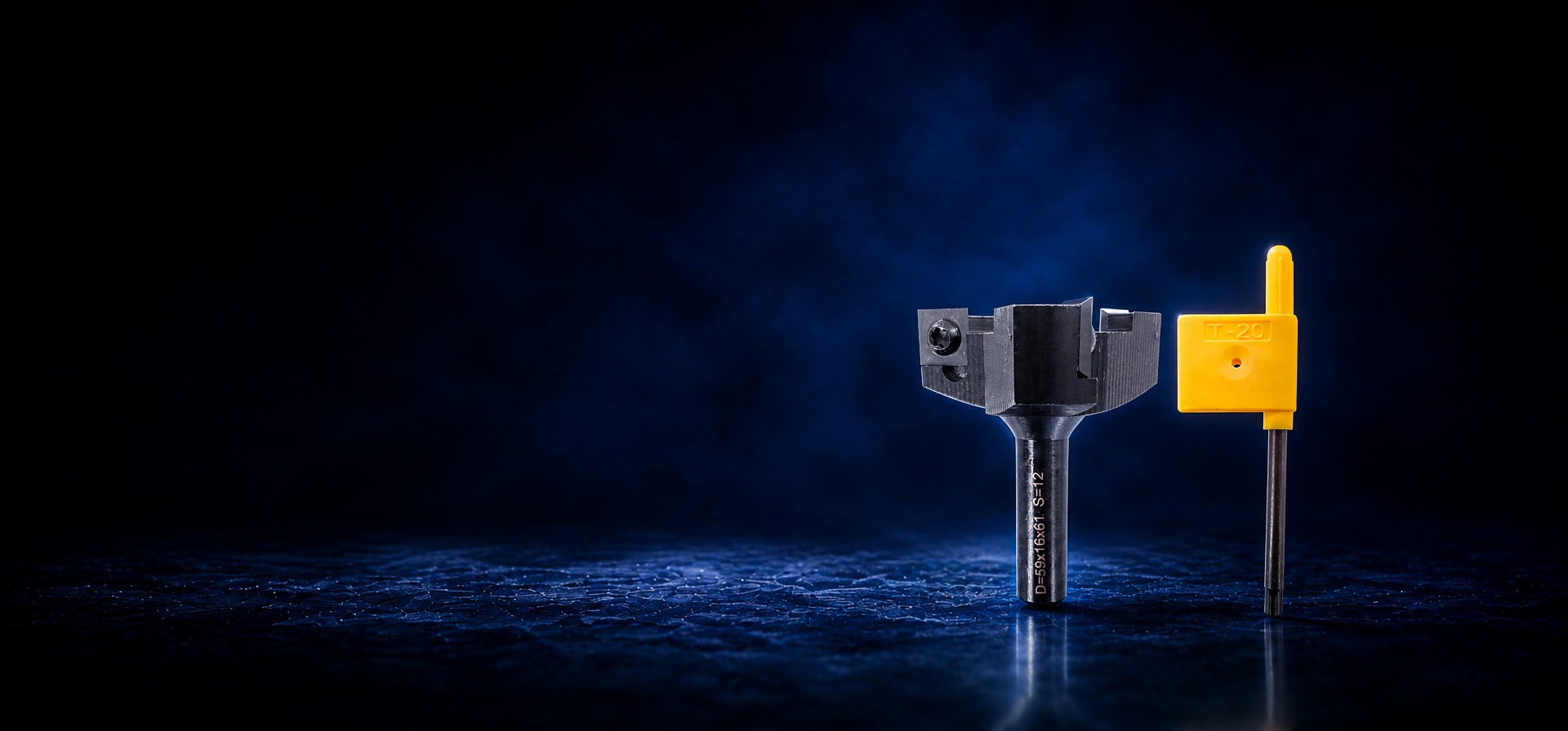 Фреза для выравнивания дна Z3 DELTA TOOLS со сменными ножами (12х12х1,5) D=59х16х61 S=12 OB000127 главное фото