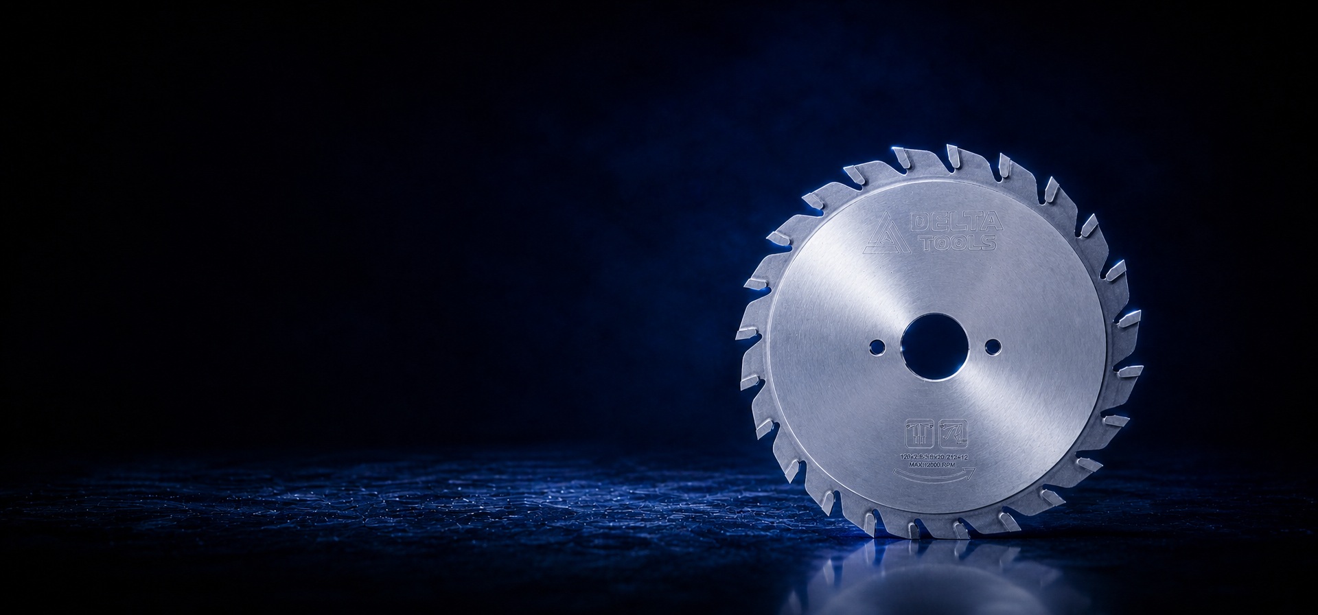 Пила подрезная DELTA TOOLS 120x20x2.8/3.6x12+12T WZ 5гр. составная главное фото