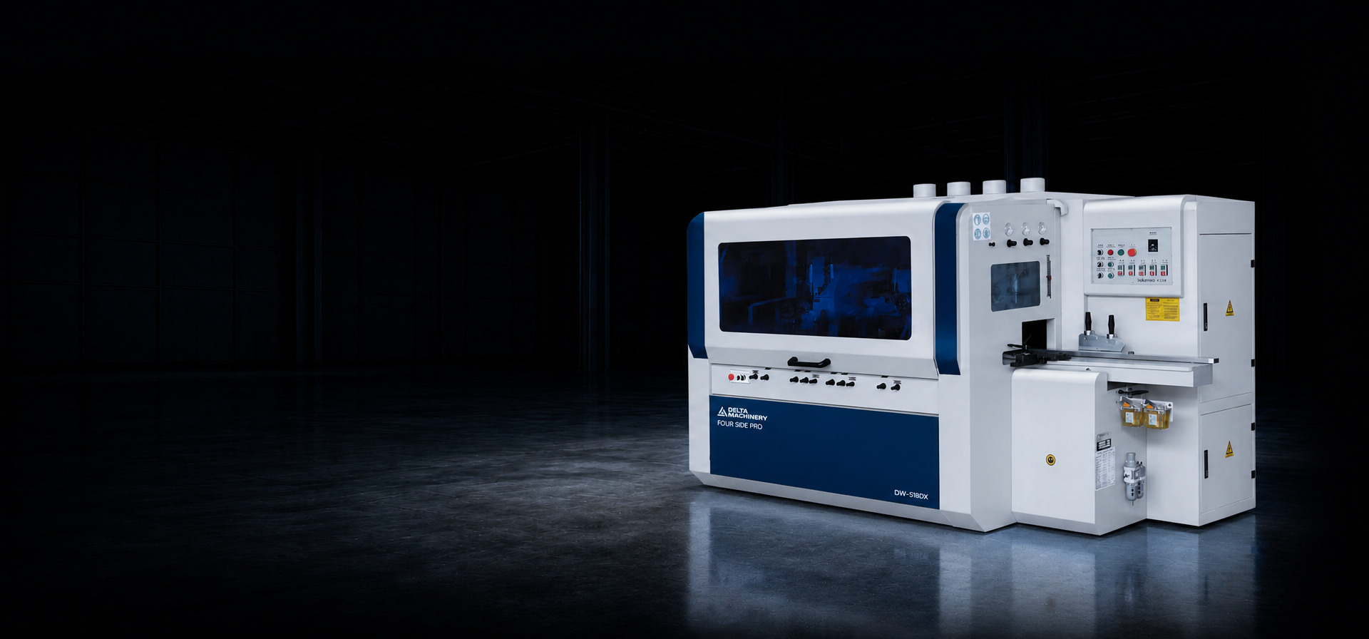 Четырехсторонний станок DELTAMACHINERY  FOUR SIDE PRO DW-518DX главное фото