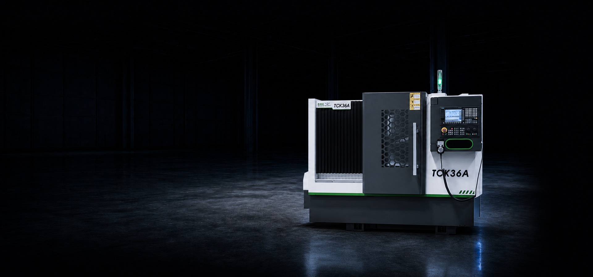 Токарный станок с ЧПУ и наклонной станиной TCK36A главное фото