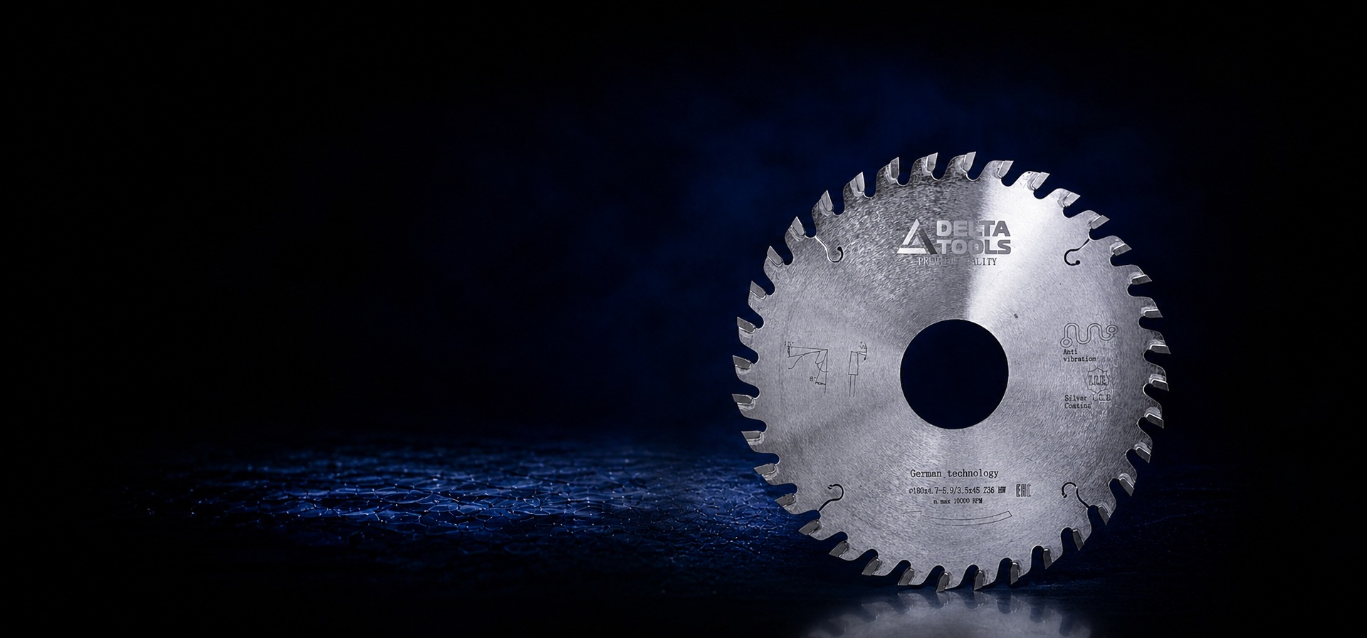 Дисковая пила подрезная DELTA TOOLS для ФРЦ Premium 180x4.7-5.9x3.5x45 Z36 KON-WZ главное фото