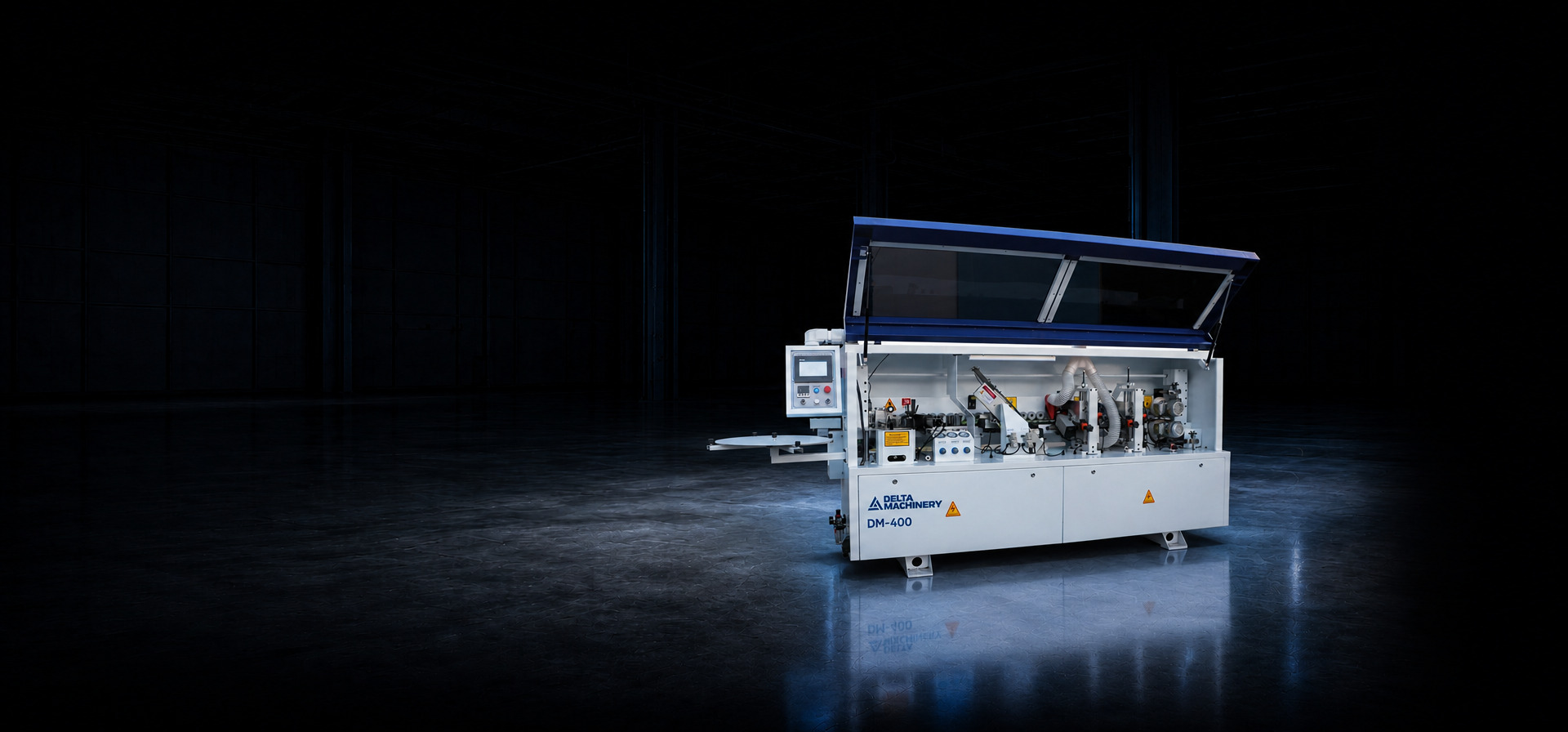 Автоматический кромкооблицовочный станок DELTAMACHINERY DM-400 главное фото